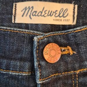 Madewell High Riser Skinny Leg Jeans: 28: Essential Classic Comfy Flattering Fit